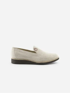 Donata Women's Organic Cotton & Linen Mocassins | Multiple Colours
