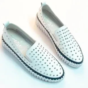 Dottie Loafer - White - AM25