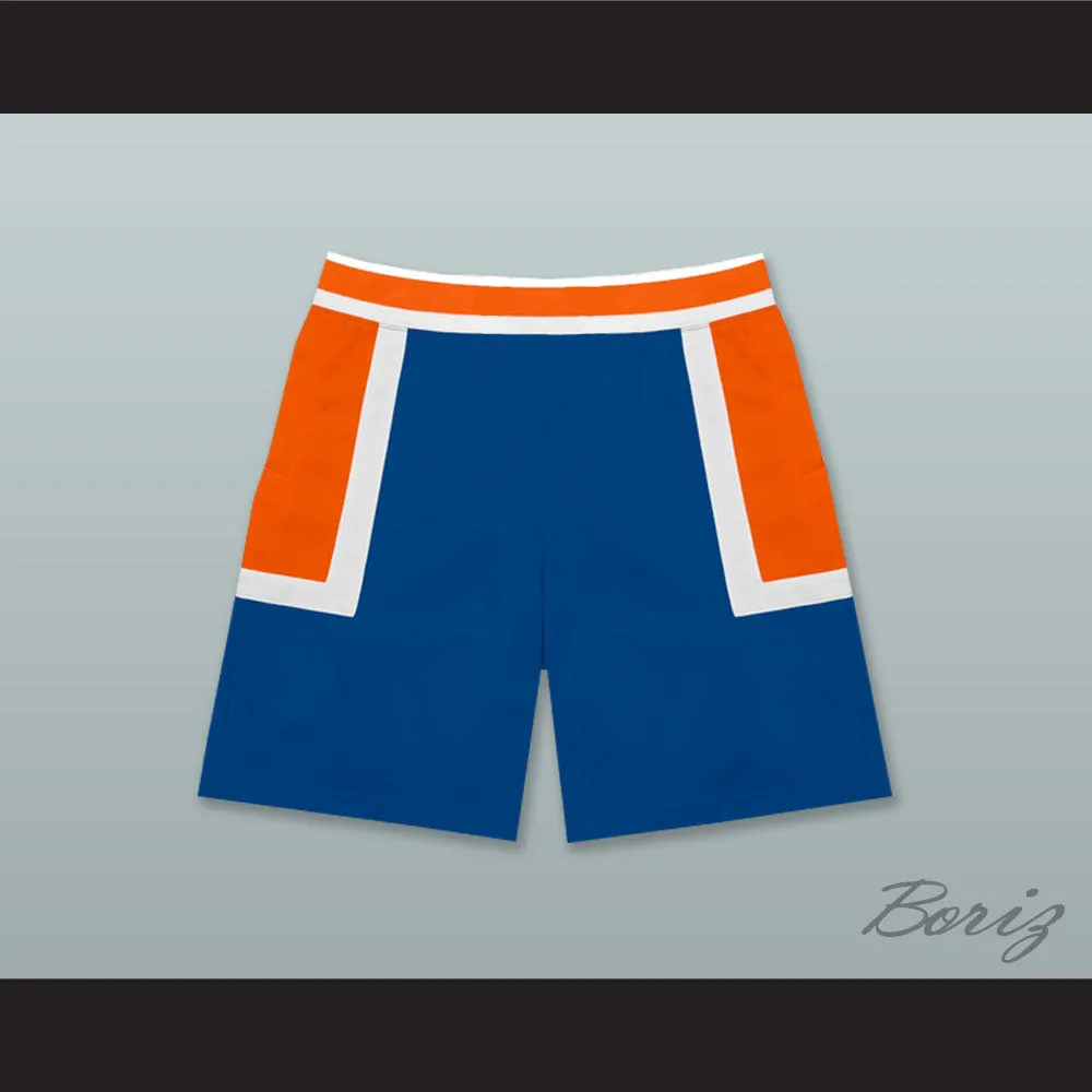 Drake OVO Blue Orange and White Basketball Shorts