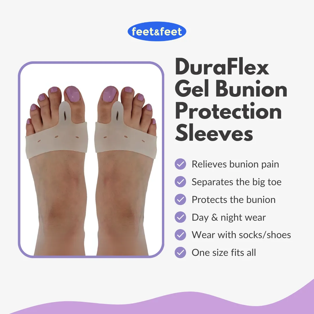 DuraFlex Gel Bunion Protection Sleeves