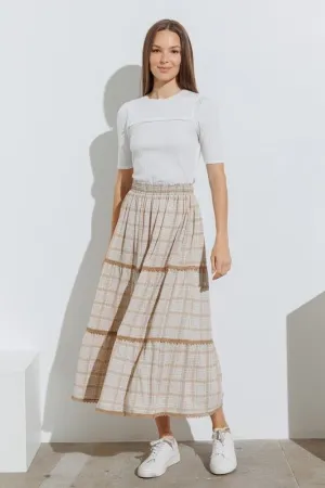 Evening Picnic Maxi Skirt
