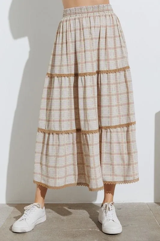 Evening Picnic Maxi Skirt