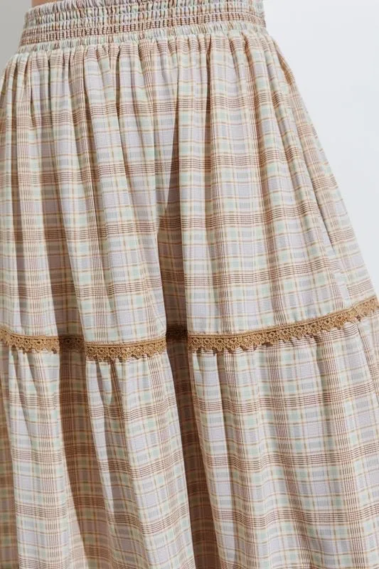 Evening Picnic Maxi Skirt