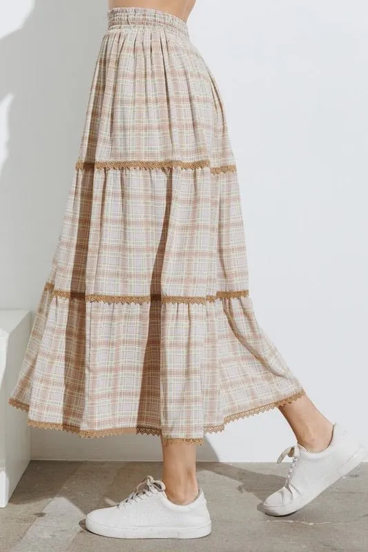 Evening Picnic Maxi Skirt