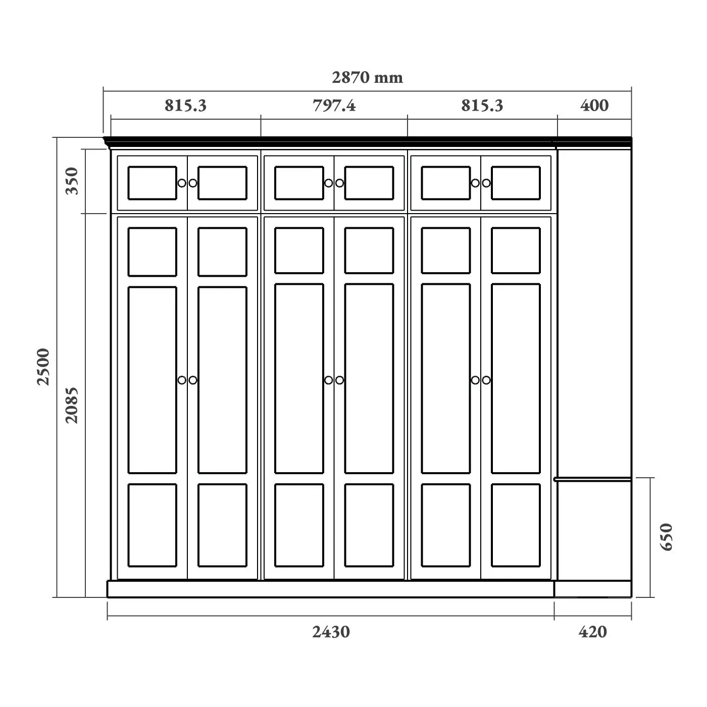 Extra Tall Corner Boot Room Storage Bench