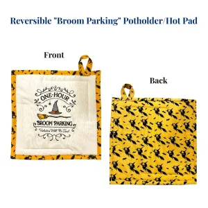 Fall Themed Embroidered Potholders and Hot Pads