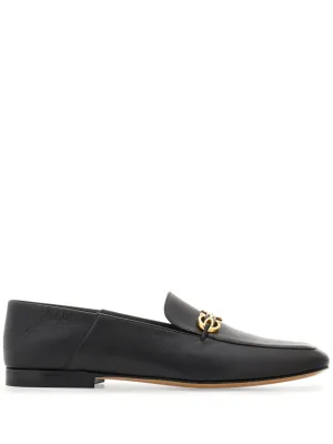 Ferragamo Gancini-charm leather loafers