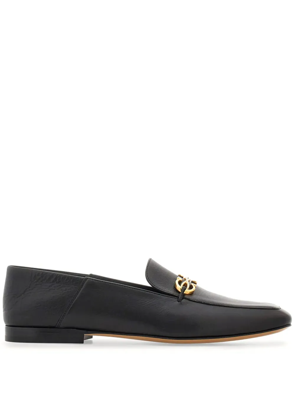 Ferragamo Gancini-charm leather loafers