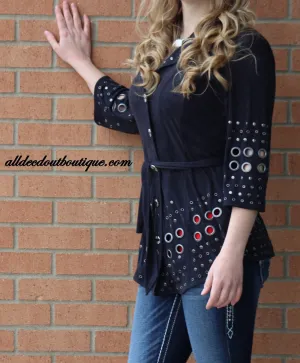Firmiana | 3/4 Black Jacket