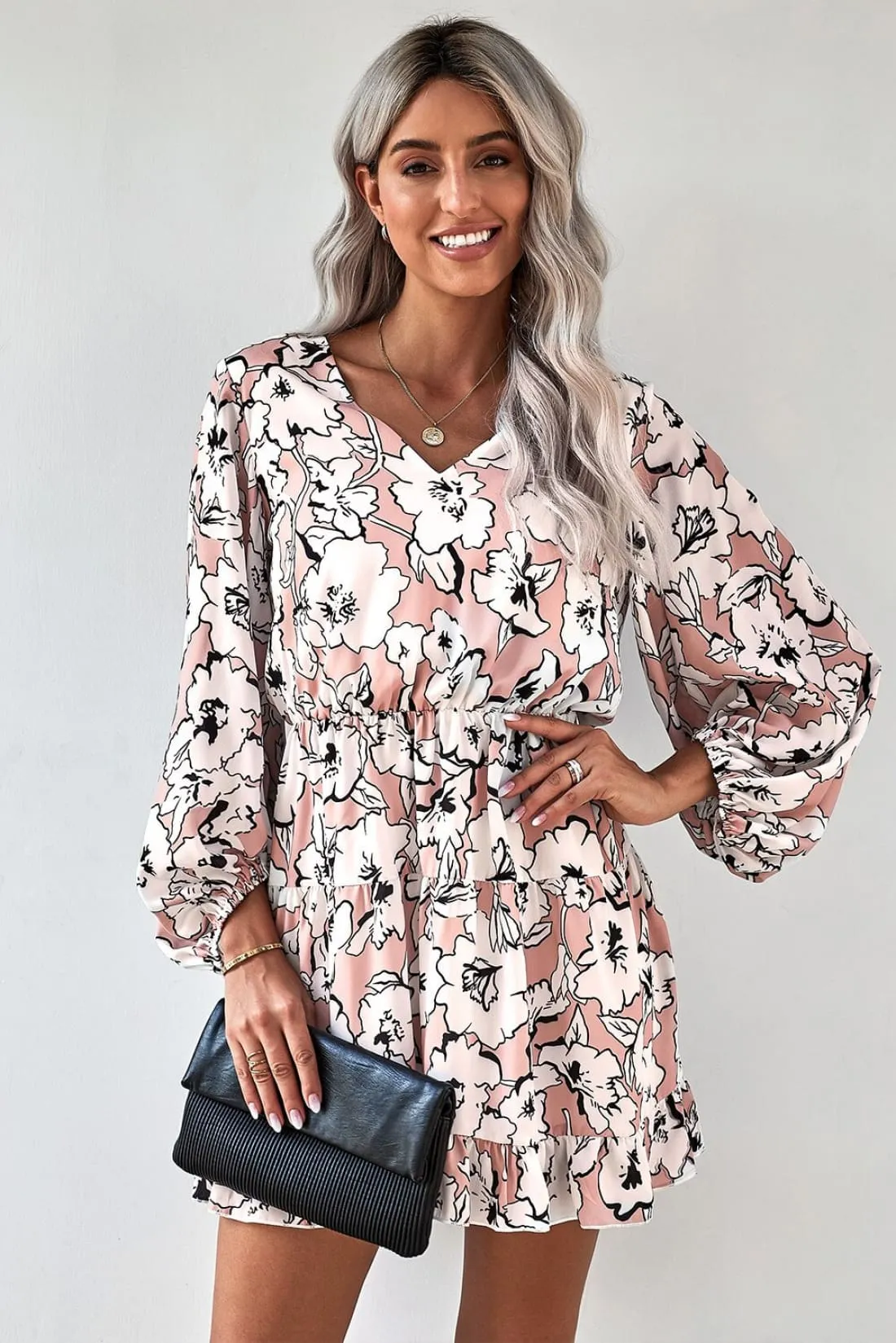 Flirty Floral Tunic Dress