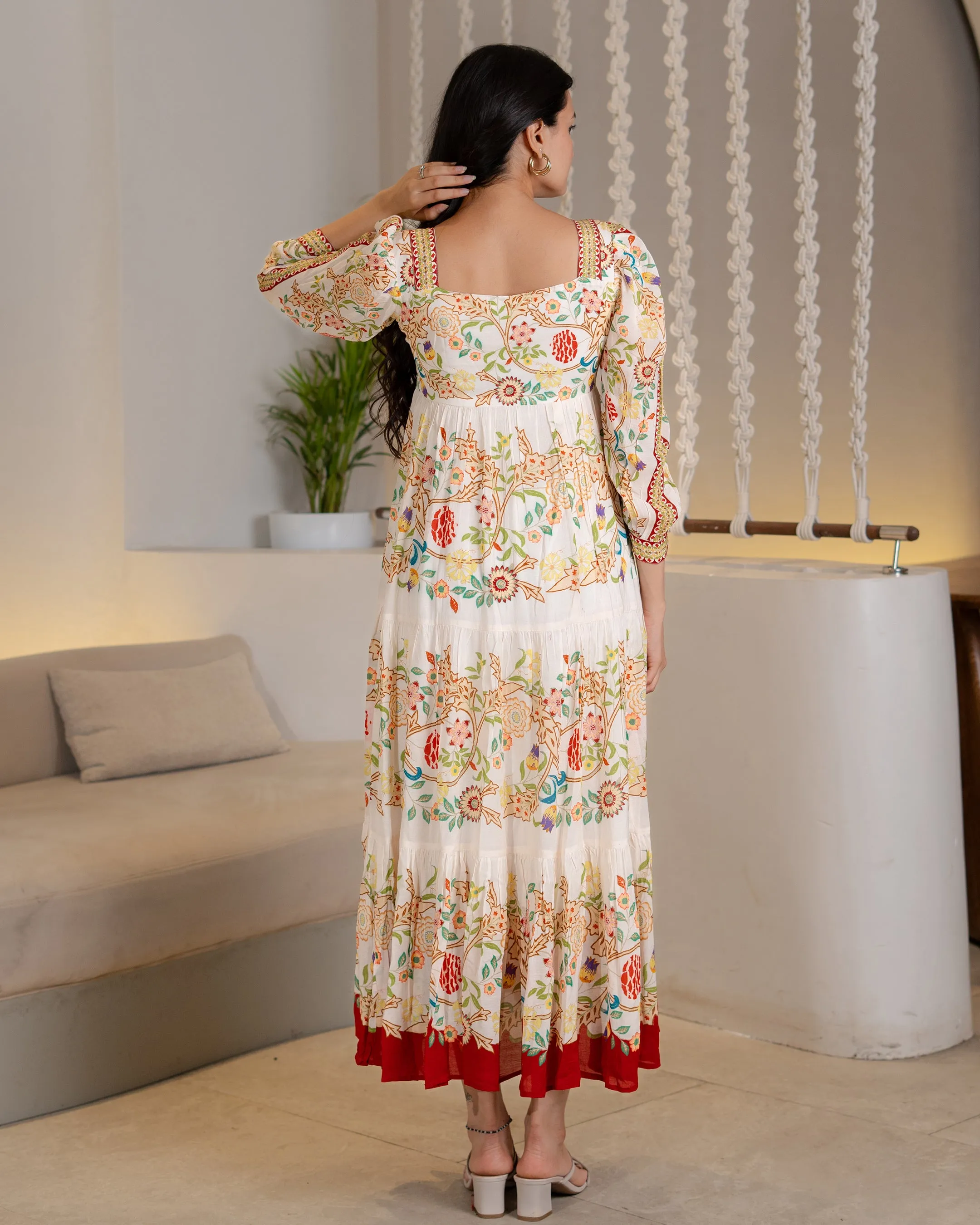 Forest Soul Floral Dress