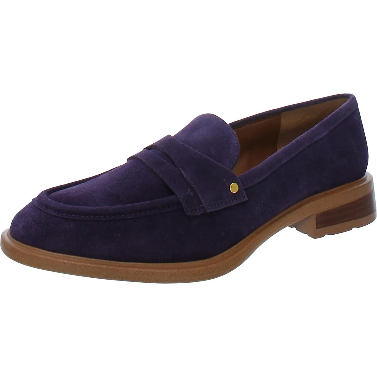 Franco Sarto Womens Edith 2 Padded Insole Slip On Loafers
