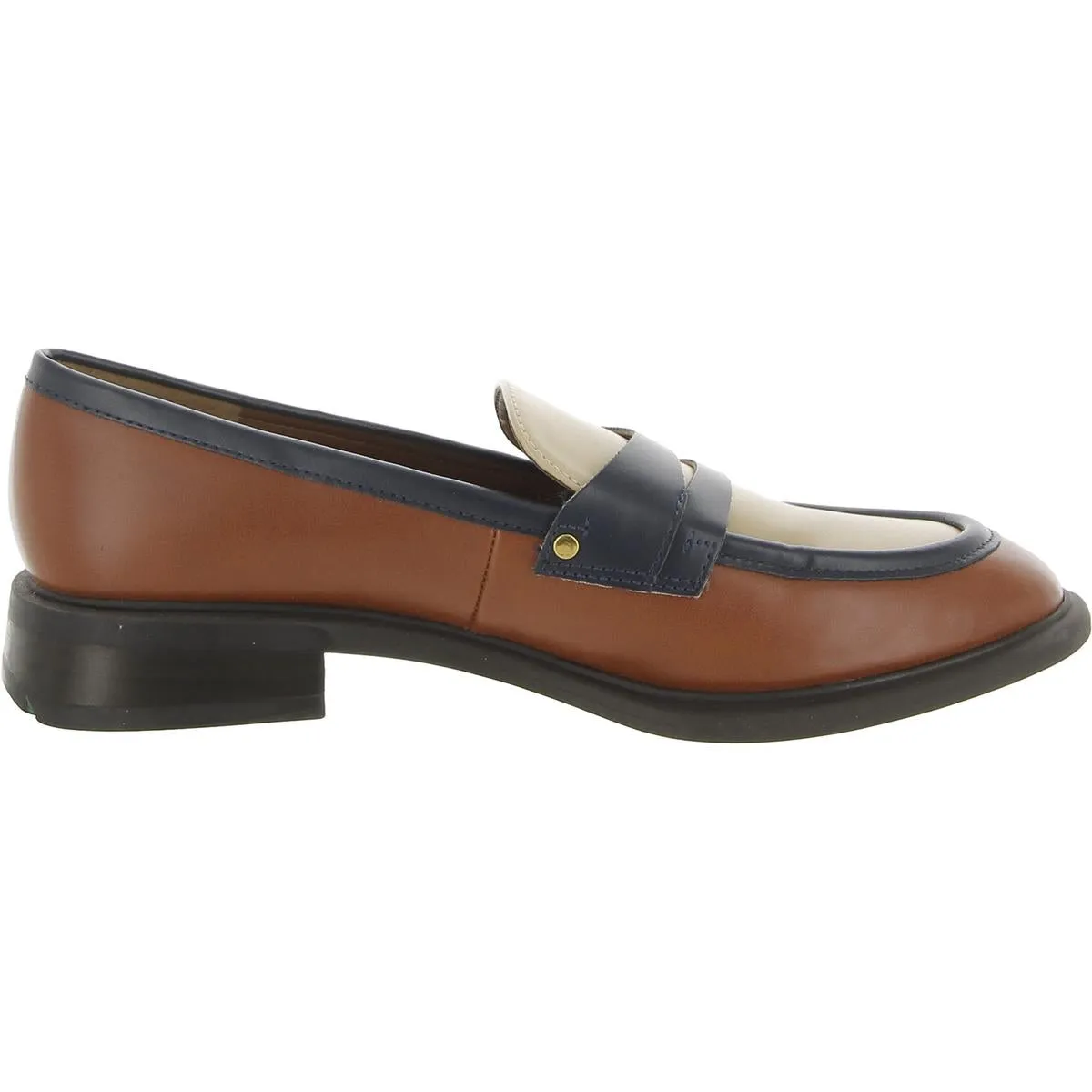 Franco Sarto Womens Edith 2 Padded Insole Slip On Loafers