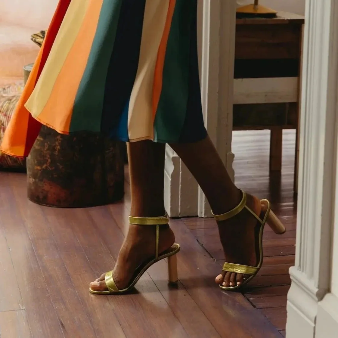 Gina Strappy Heel