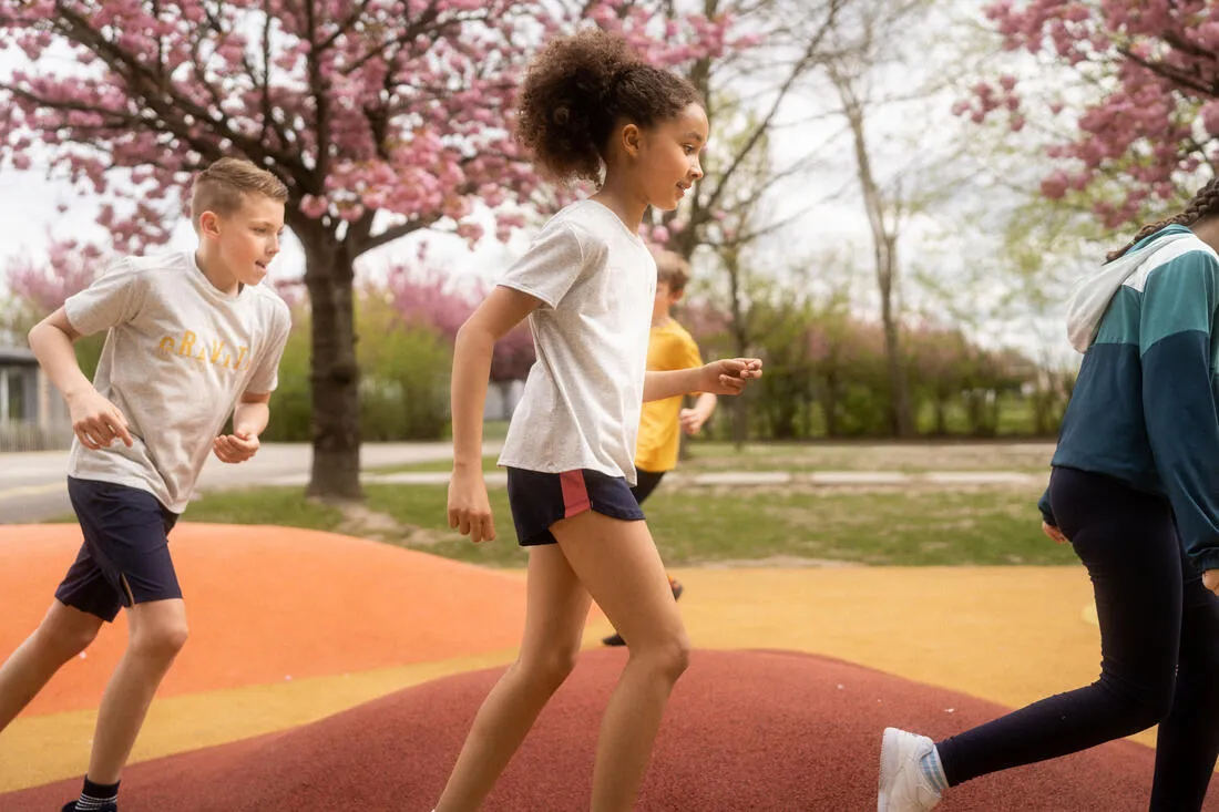 Girls' Multisport Cotton Shorts
