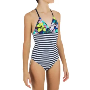 GIRL'S One-Piece SURF Swimsuit HIMAE 500