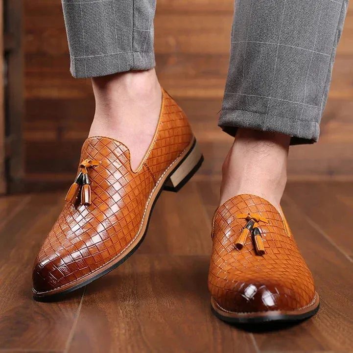 Glanzmann Fransen Lederschuhe