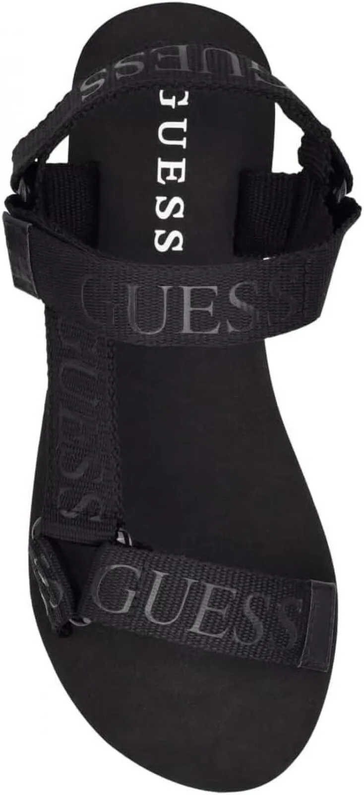 Guess Ankle Strap Flatform Sandals Amputee Replacement Left Shoe Only Black 9.5M