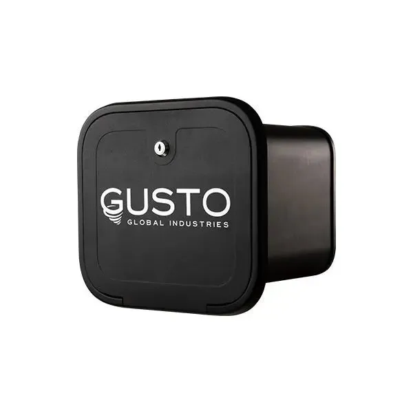 Gusto External Air Blown Cleaner Hose and Brush Black