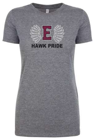 HAWKPRIDE women's tri-blend t-shirt