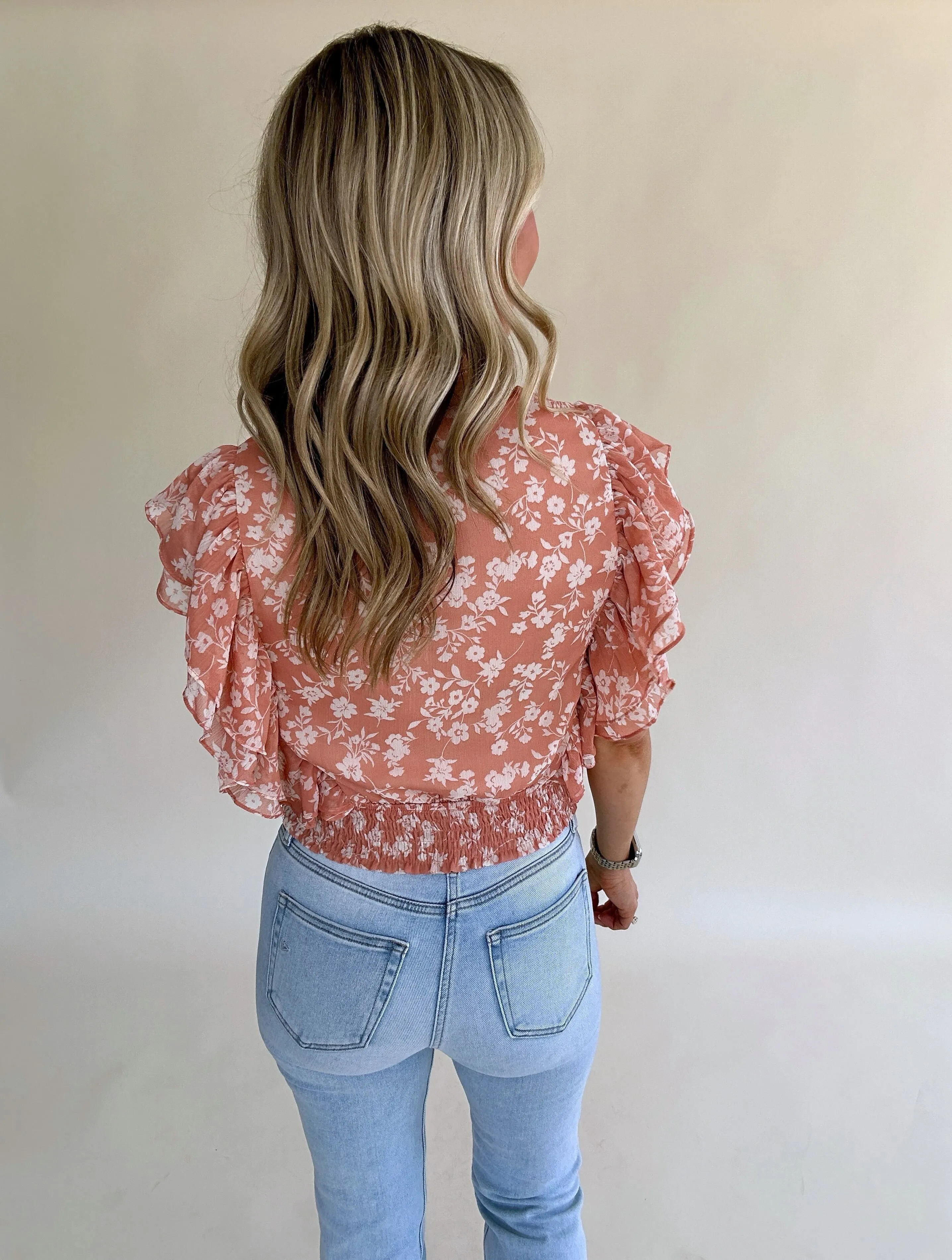 Hello Beautiful Smocked Blouse
