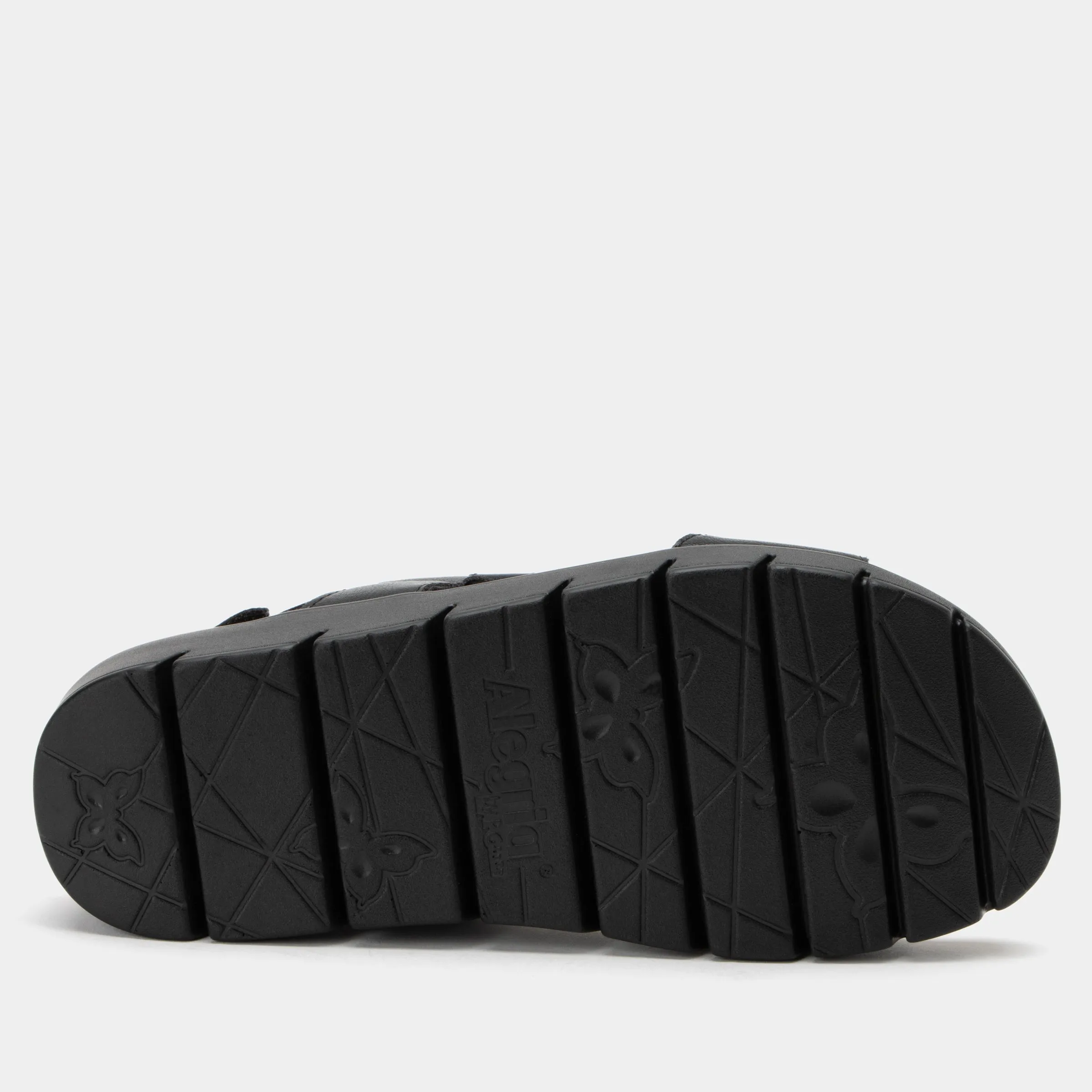 Henna Black Sandal - HEN-601