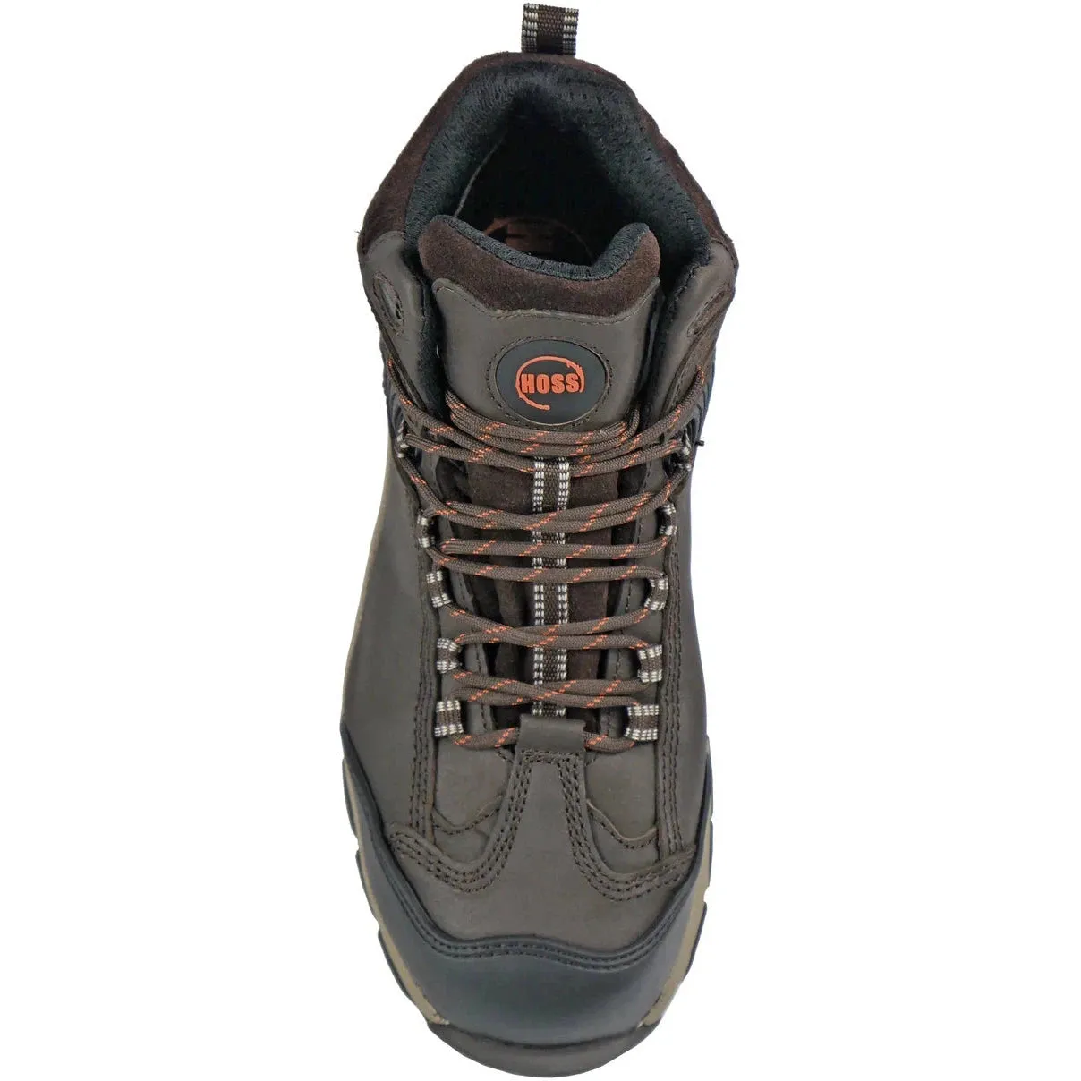 Hoss Men's Frontier Comp Toe Waterproof Work Shoe - Brown 50406