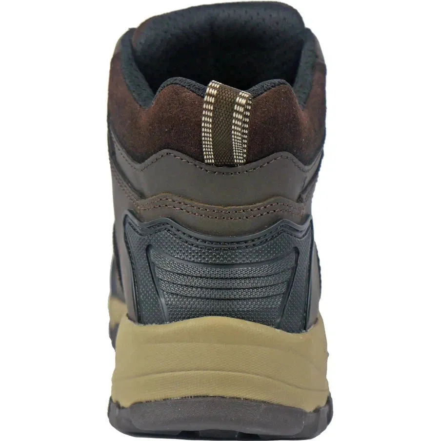 Hoss Men's Frontier Comp Toe Waterproof Work Shoe - Brown 50406