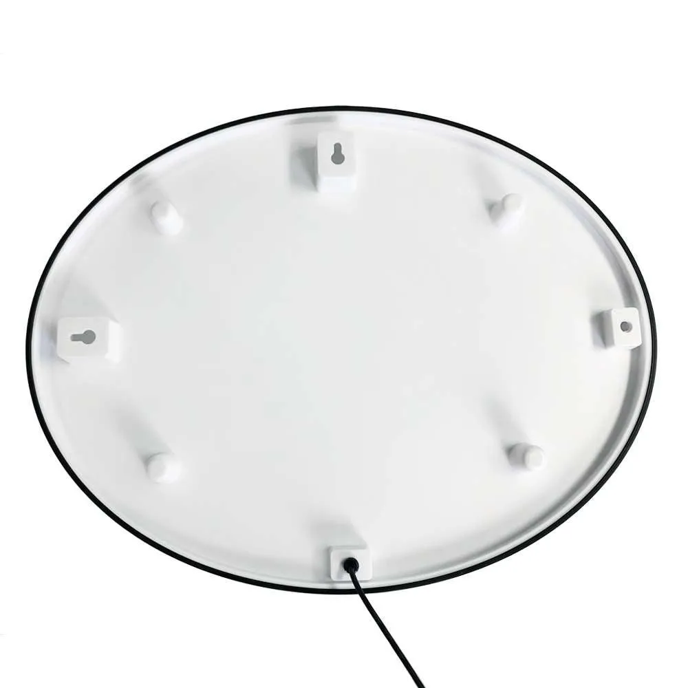 Iowa State Cyclones: Hardwood - Oval Slimline Lighted Wall Sign