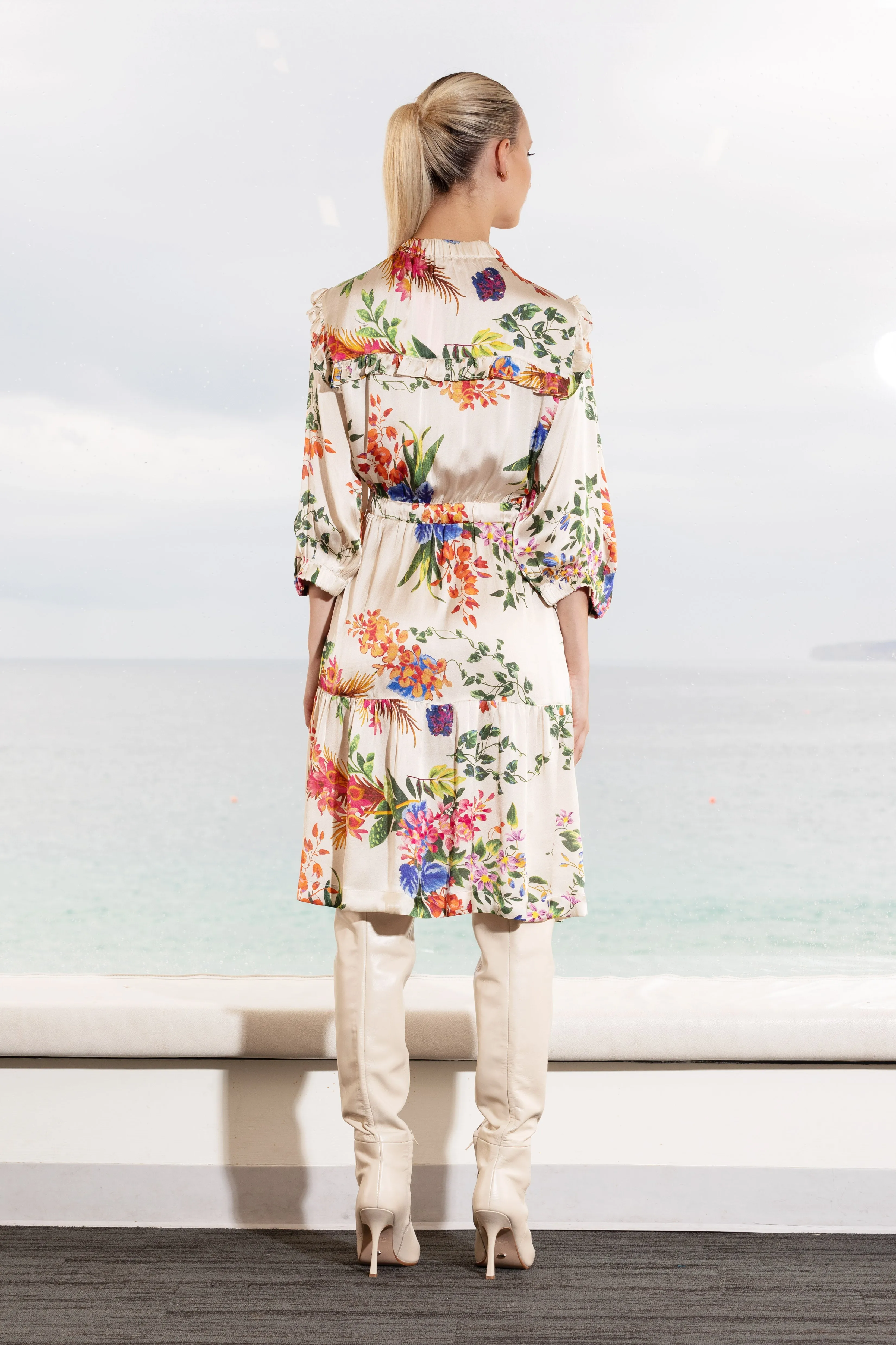 KARA SILK MIDI DRESS (MORE COLOURS)