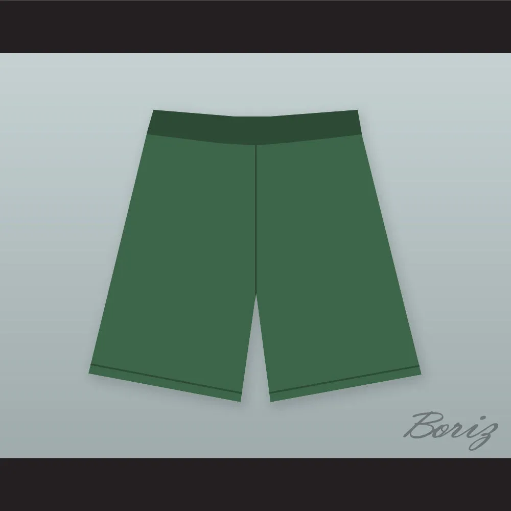 Kekambas Dark Green Basketball Shorts