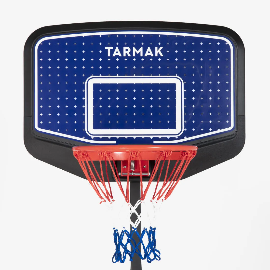 Kids Basketball Hoop In Blue/Black By Tarmak - 1.6m To 2.2m