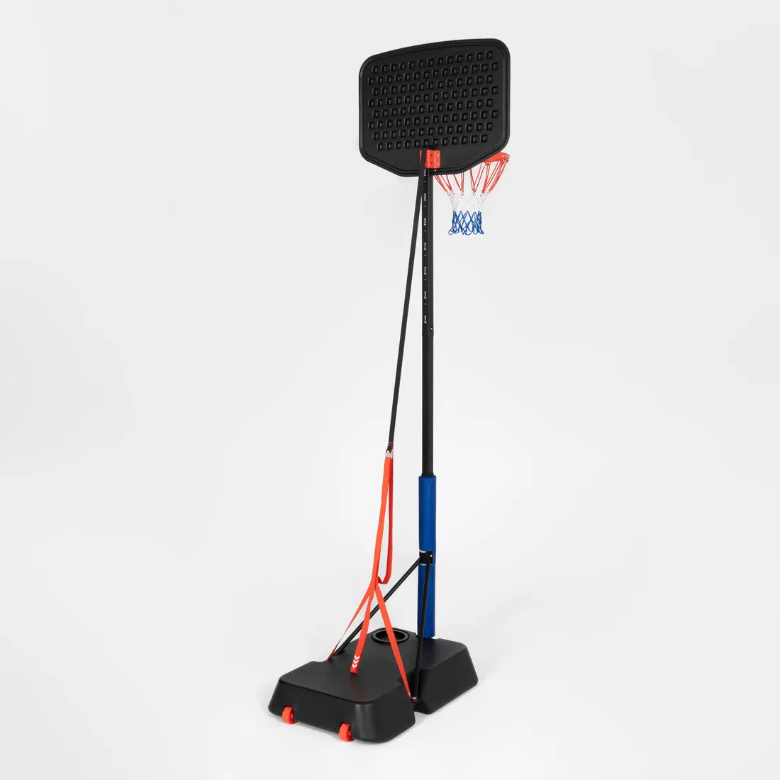 Kids Basketball Hoop In Blue/Black By Tarmak - 1.6m To 2.2m