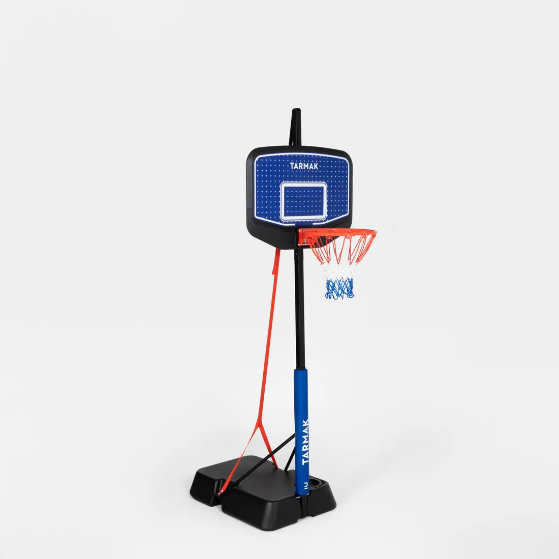 Kids Basketball Hoop In Blue/Black By Tarmak - 1.6m To 2.2m