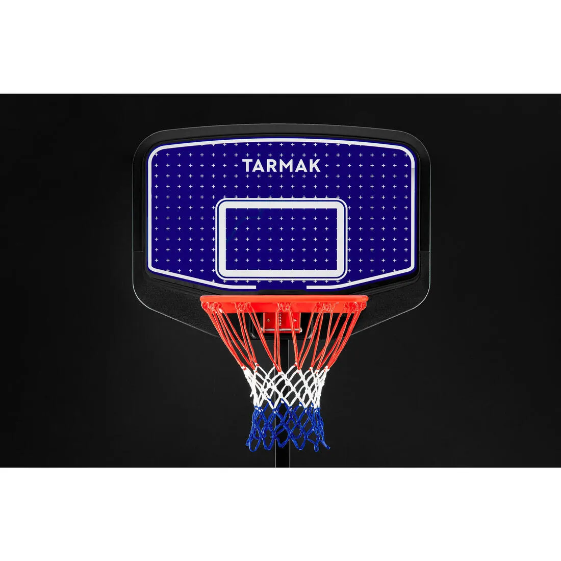 Kids Basketball Hoop In Blue/Black By Tarmak - 1.6m To 2.2m