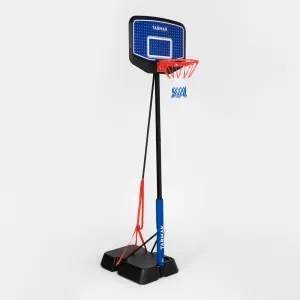Kids Basketball Hoop In Blue/Black By Tarmak - 1.6m To 2.2m