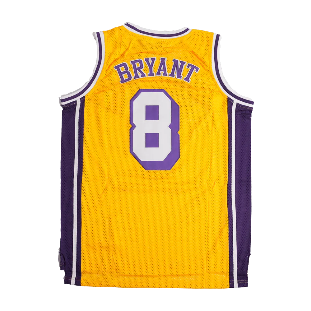 LA MAMBA CRENSHAW YELLOW BASKETBALL JERSEY