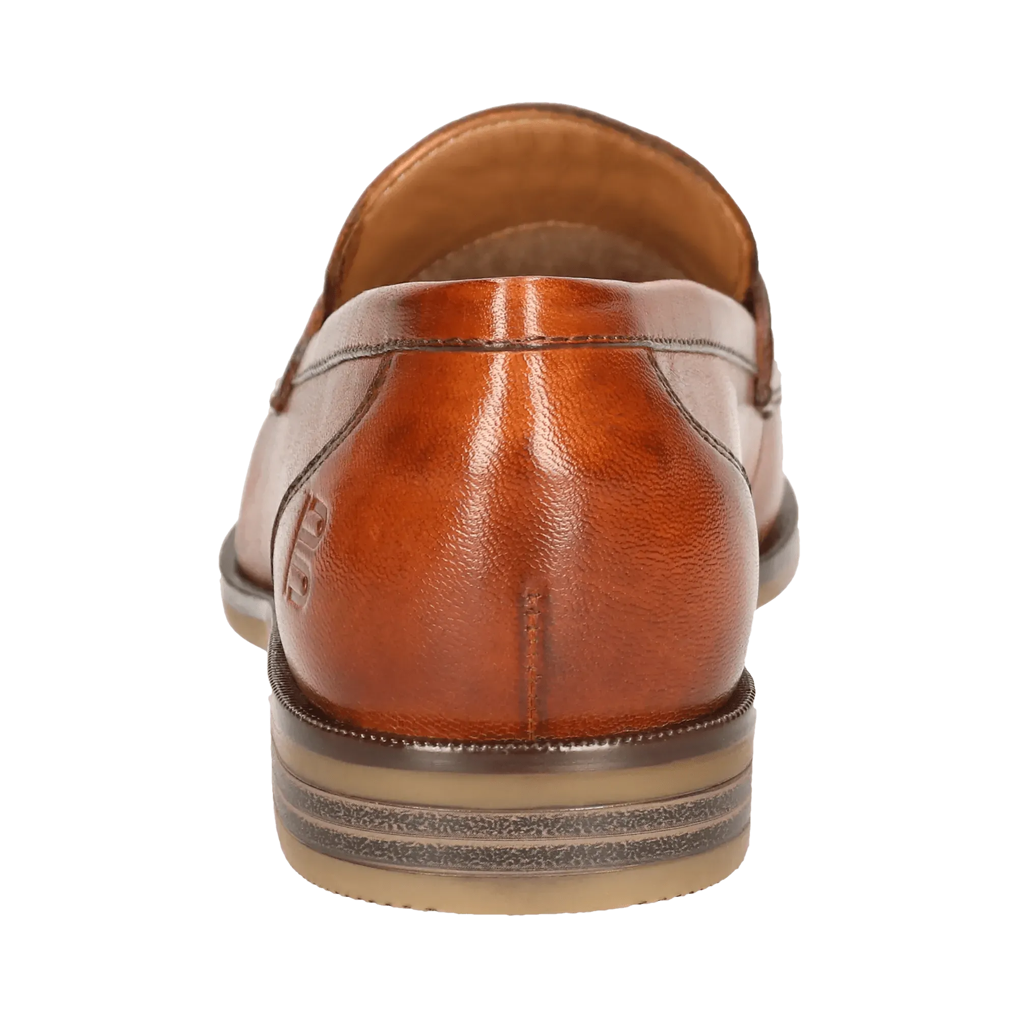 Leder Loafers cognac
