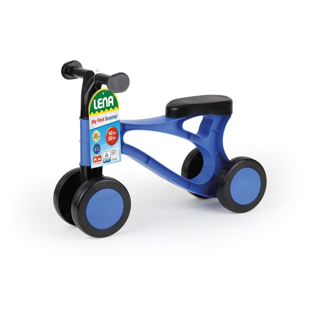 LENA My First Scooter Walker Bike 18-Months Plus - Blue
