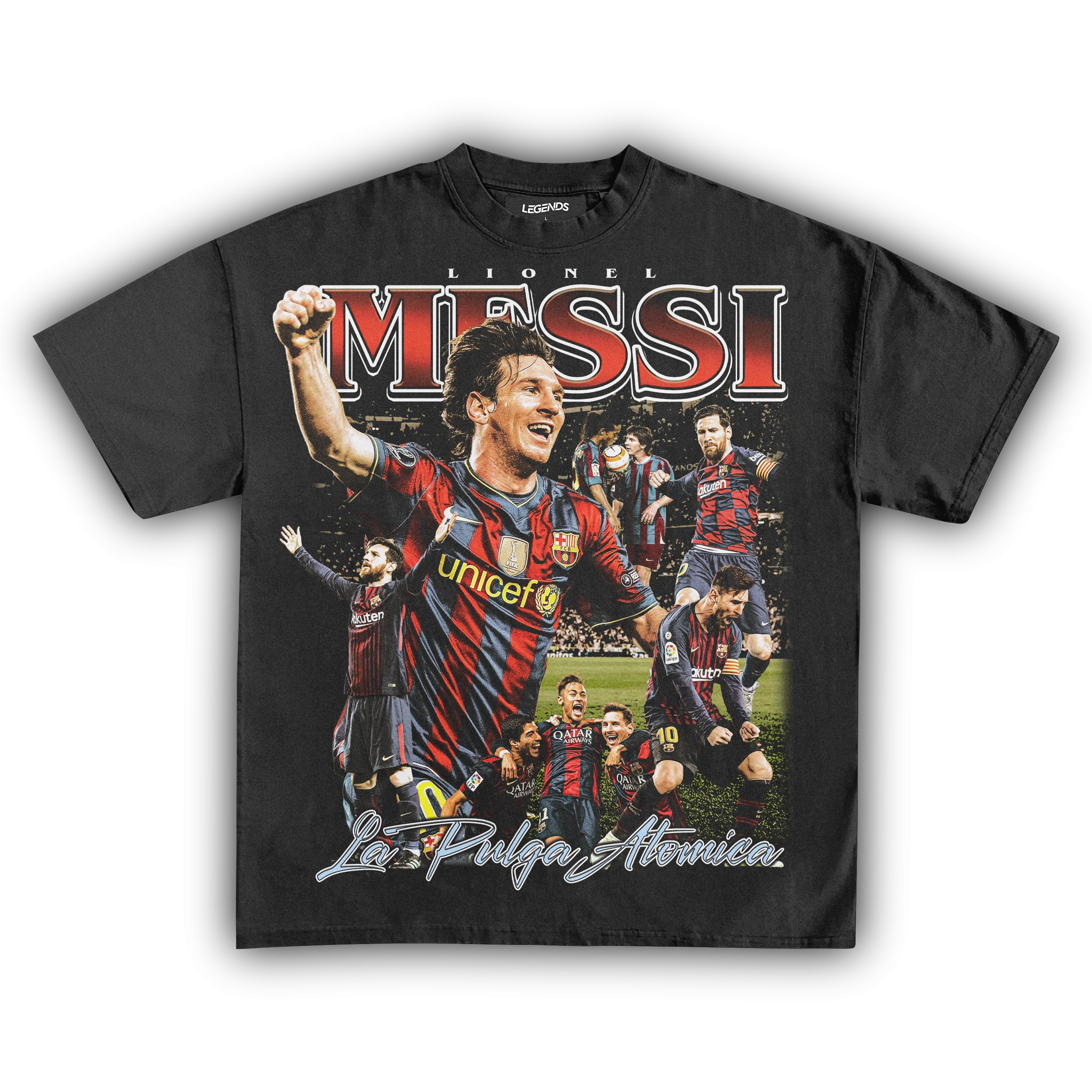 LIONEL MESSI "LA PULGA ATOMICA" TEE