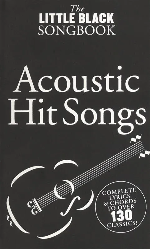 Little Black Songbook Acoustic Hit Songs