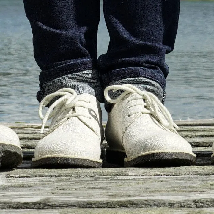 Louis Men's Organic Cotton & Linen Shoes | Multiple Colours