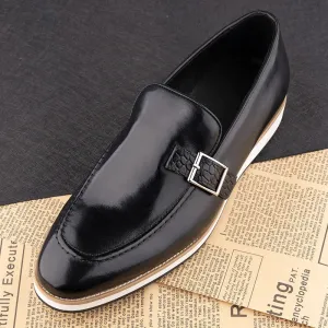 LuxeWalk Herren Kuh Leder Loafer