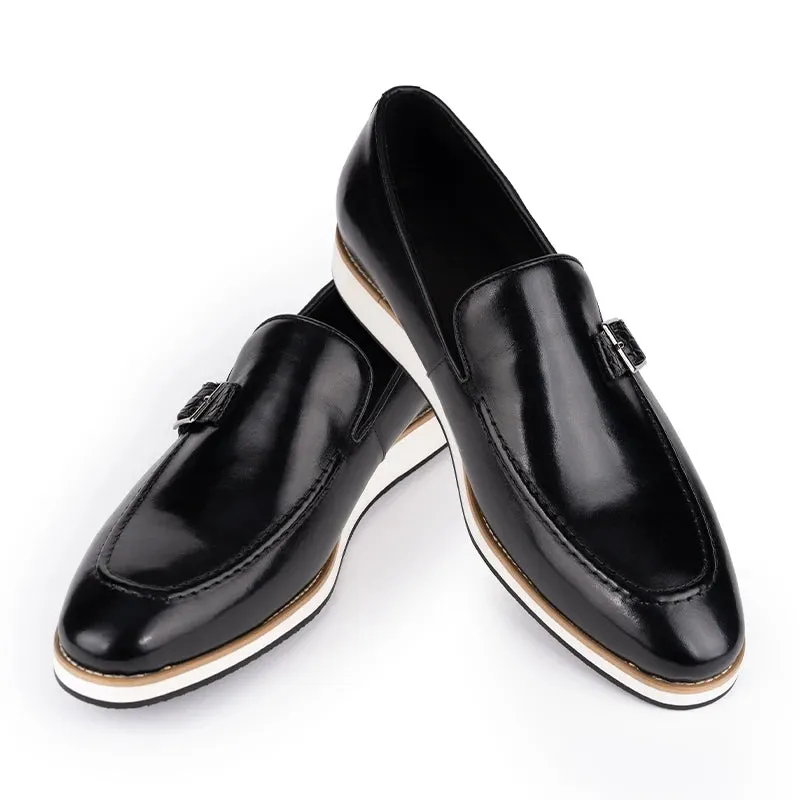 LuxeWalk Herren Kuh Leder Loafer