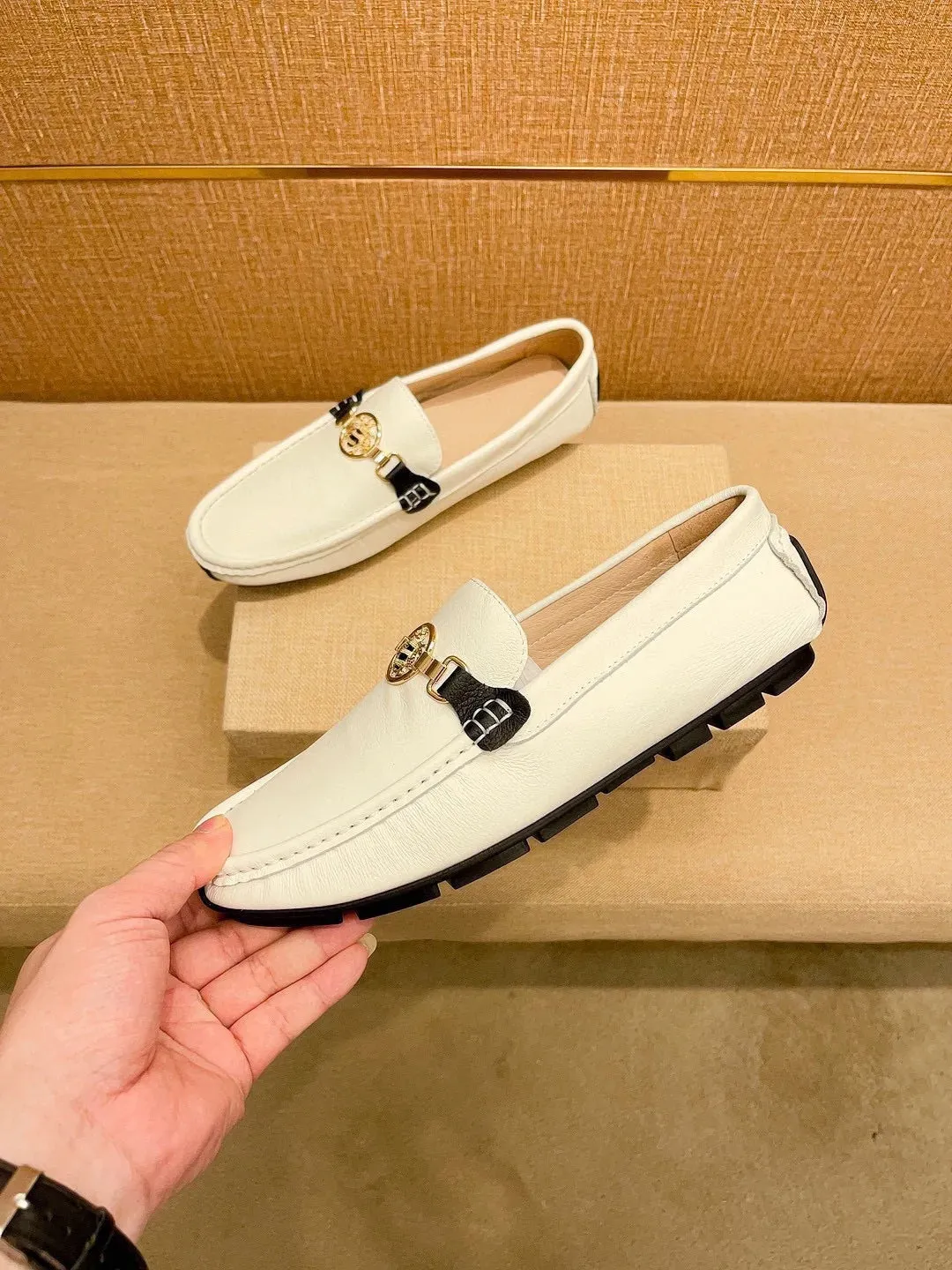 Luxusleder Herrenmode: Exklusive Trend-Freizeitschuhe