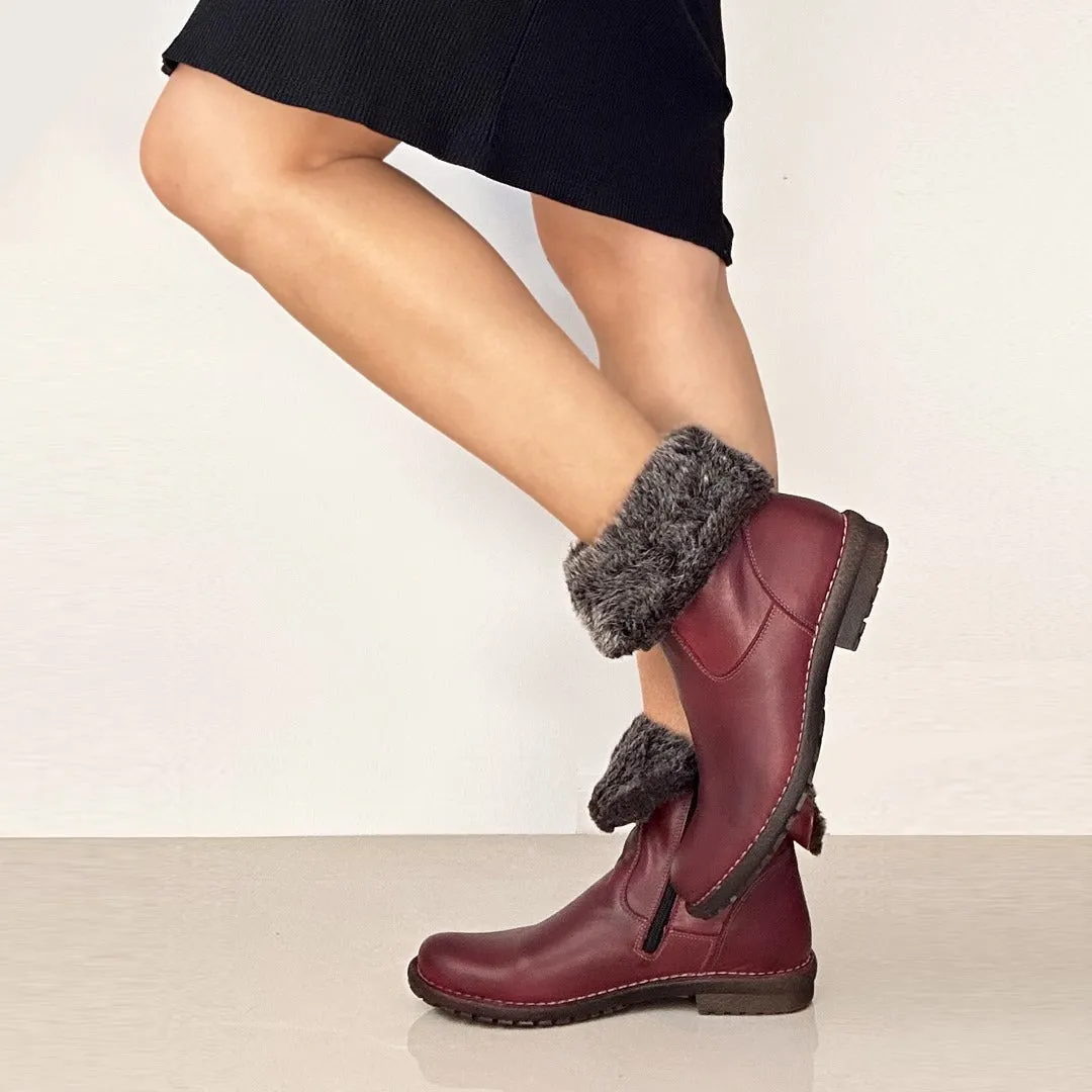 MALO - MAROON LEATHER