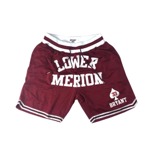 Mamba Lower Merion Front Logo Basketball Shorts