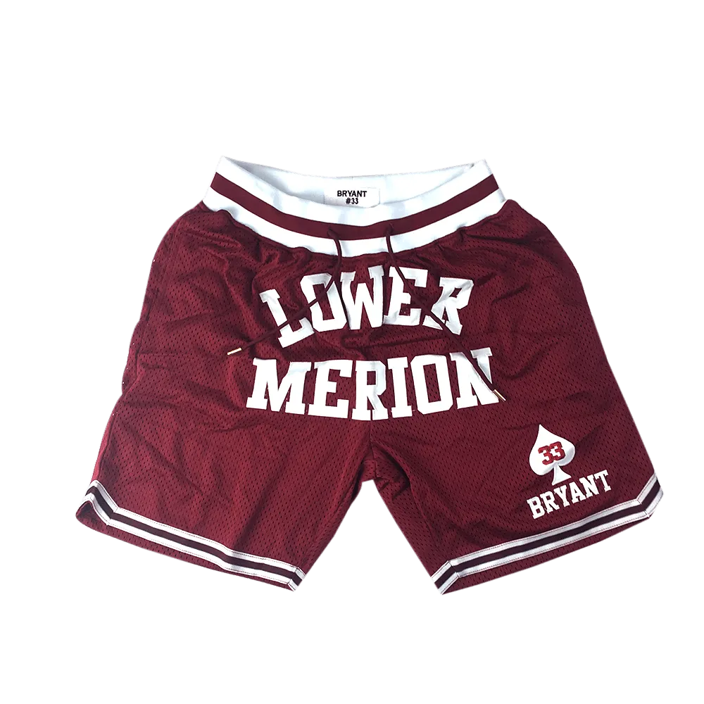 Mamba Lower Merion Front Logo Basketball Shorts