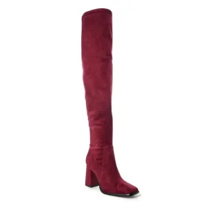 Marc Fisher Denki Boot Womens - RED
