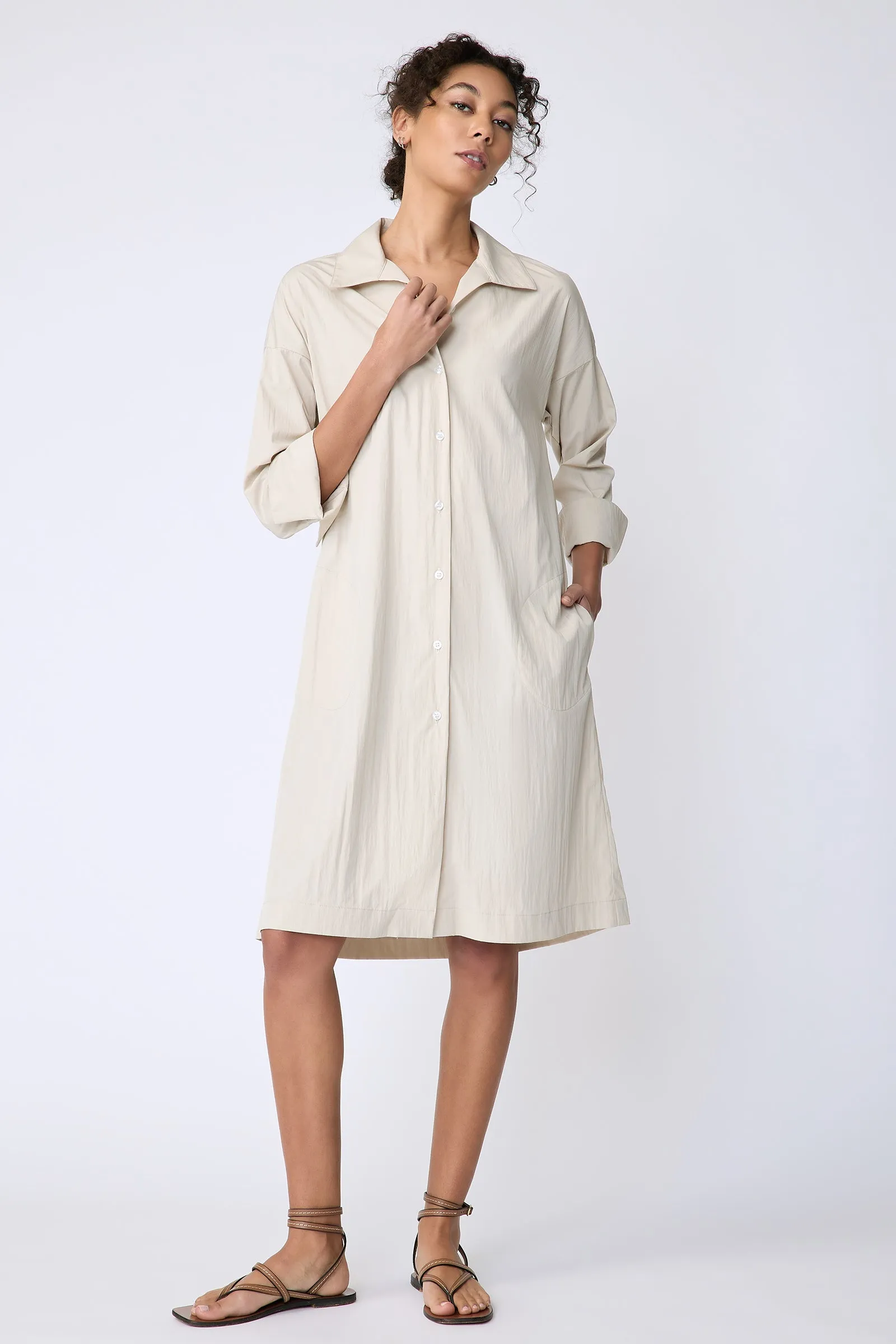 Marion Dress - Khaki